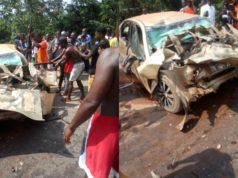 Family of 5 crashed to death while returning from 31st all-night service