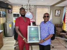 Ambassador Alhaji Salamu Amadu awarded the Zongo entrepreneur of the year 2021