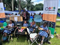Samira Bawumia commends GTS Drilling, others for supporting disabled kids