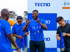 TECNO Ignites Passion with Asamoah Gyan: Charitable Match Fuels Drive to Transform Africa’s Community Pitches