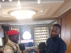 Lil Win Pays Courtesy Call on Afro-Arab Group President Ahead of Movie Premiere